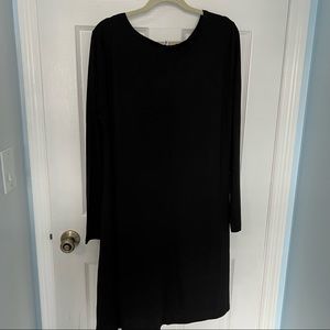 HiMONE Long Sleeve Basic Casual Tee Shirt Dress